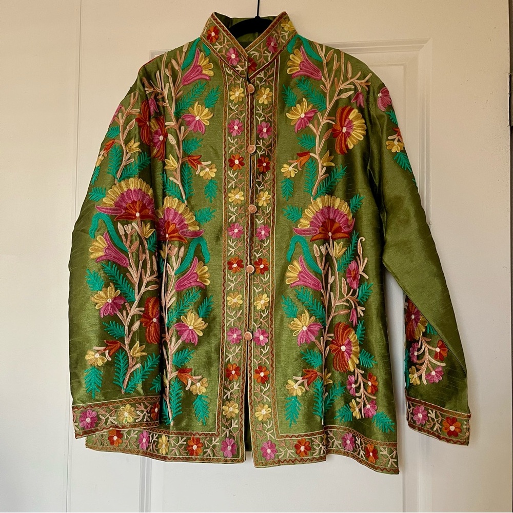 Embroidered Nehru Jacket